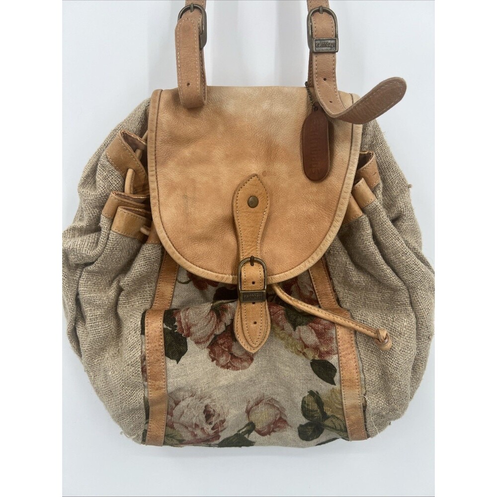 Vintage Earth bags Canvas Floral Hobo Bag